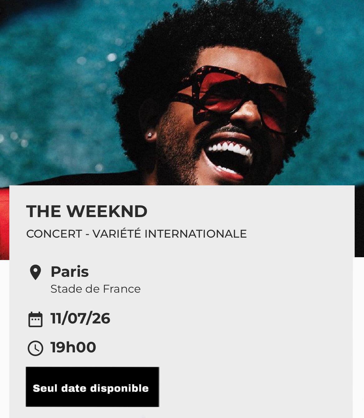 THE WEEKND: AFTER HOURS TIL
DAWN TOUR